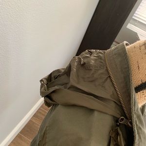 Army green jacket